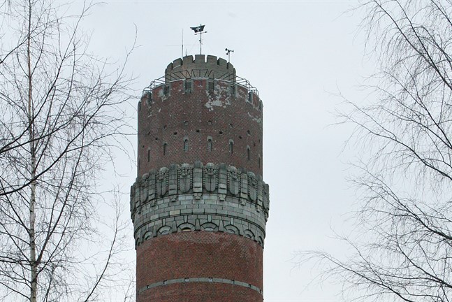 Vattentornet i Vasa byggdes 1915.